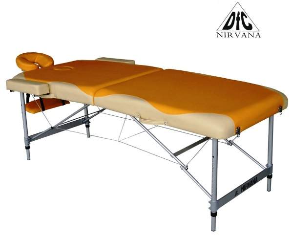 МАССАЖНЫЙ СТОЛ ОРАНЖЕВЫЙ DFC NIRVANA ELEGANT PREMIUM TS2010_OB