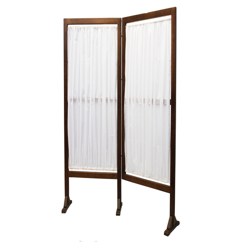 Ширма из бука двухсекционная