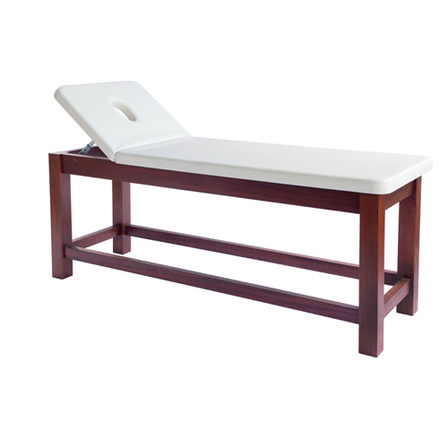 Массажная кушетка деревянная с подъемом головной секции Heliox