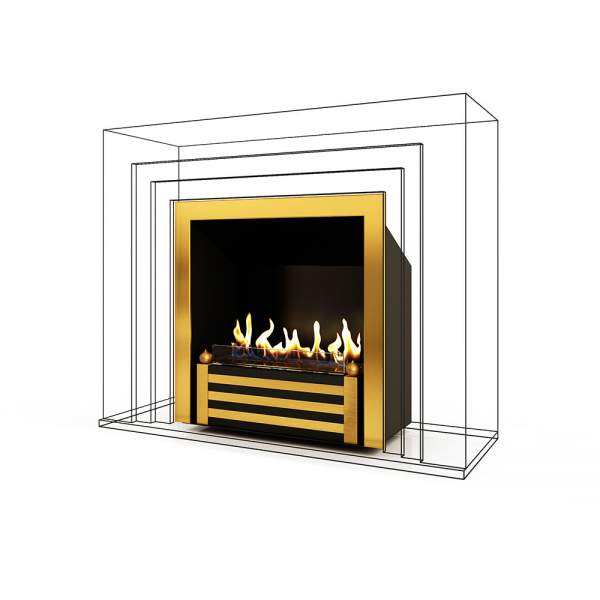 Встраиваемый биокамин Firezo D'elite 1400