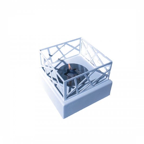 Настольный биокамин Firezo Lotus White
