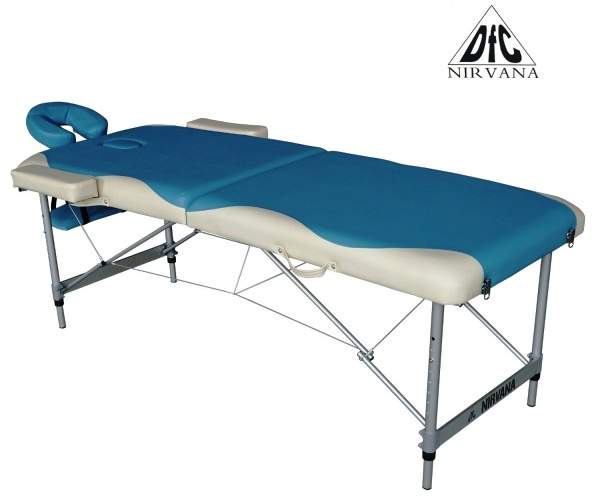 БИРЮЗОВЫЙ МАССАЖНЫЙ СТОЛ DFC NIRVANA ELEGANT DELUXE TS2010_TB