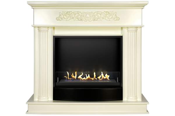 Биокамин в портале Firezo Gloria Слоновая кость