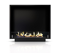 Биокамин в портале Firezo Milan Темный дуб