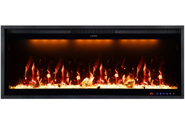 Линейный биокамин Mercury 50 LED RF