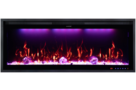 Линейный биокамин Mercury 50 LED RF