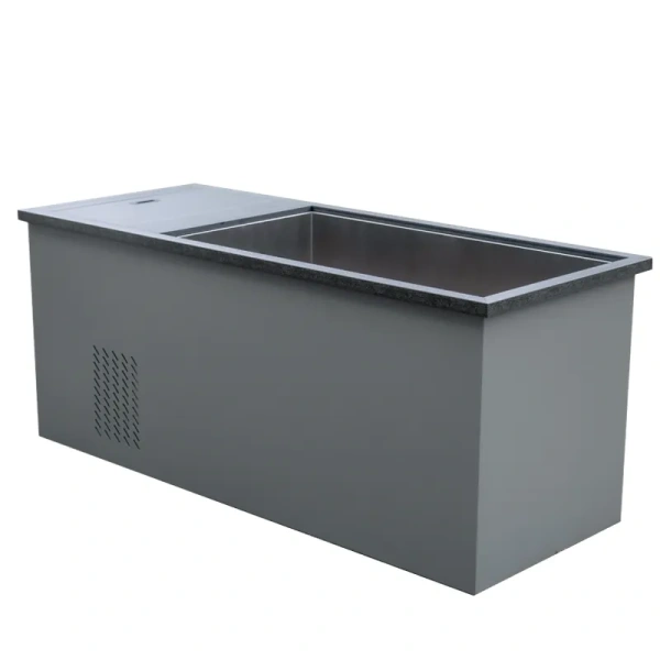 Холодная купель с чашей из нержавеющей стали Lovia Ice Steel