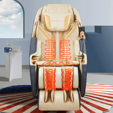 Массажное кресло iMassage Hybrid Blue/Beige