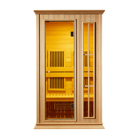Инфракрасная сауна Mexda WS-1702SR красный кедр 1200*1050*2000