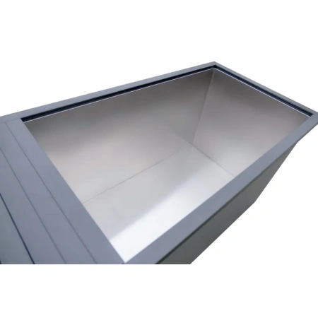 Холодная купель с чашей из нержавеющей стали Lovia Ice Steel