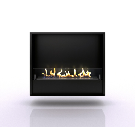 Биокамин в портале Firezo Pierre Luxe Дуб Сланец